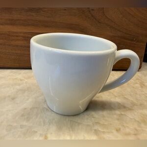 Pottery Barn great white espresso cup retired style
